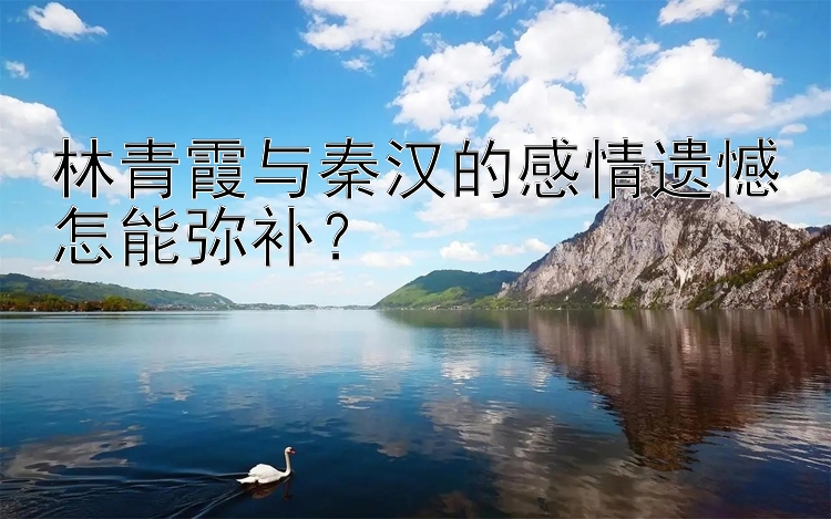 林青霞与秦汉的感情遗憾怎能弥补？