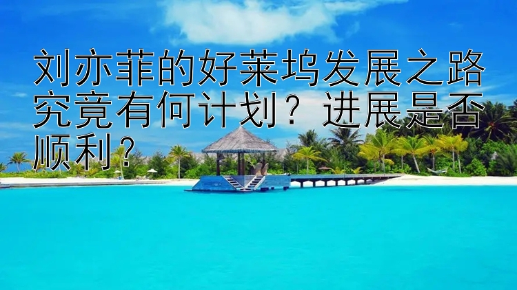 刘亦菲的好莱坞发展之路究竟有何计划？进展是否顺利？